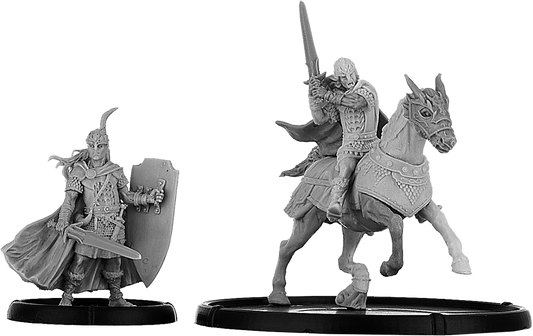 Urien, Teyrn of Môn on Foot and on Horse [classic]
