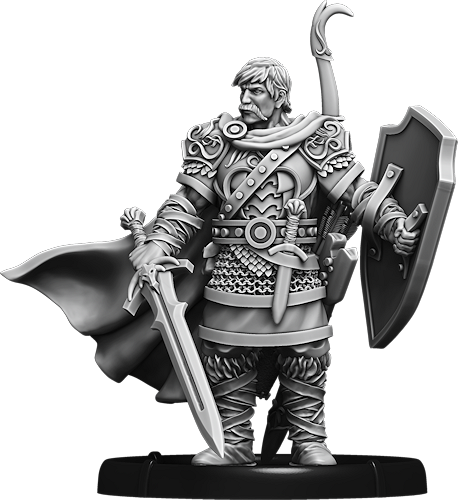 Draiggyn Urien, Teyrn of Môn on Foot