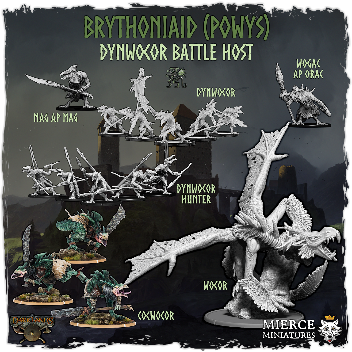 Brythoniaid (Powys) Dynwocor Battle Host