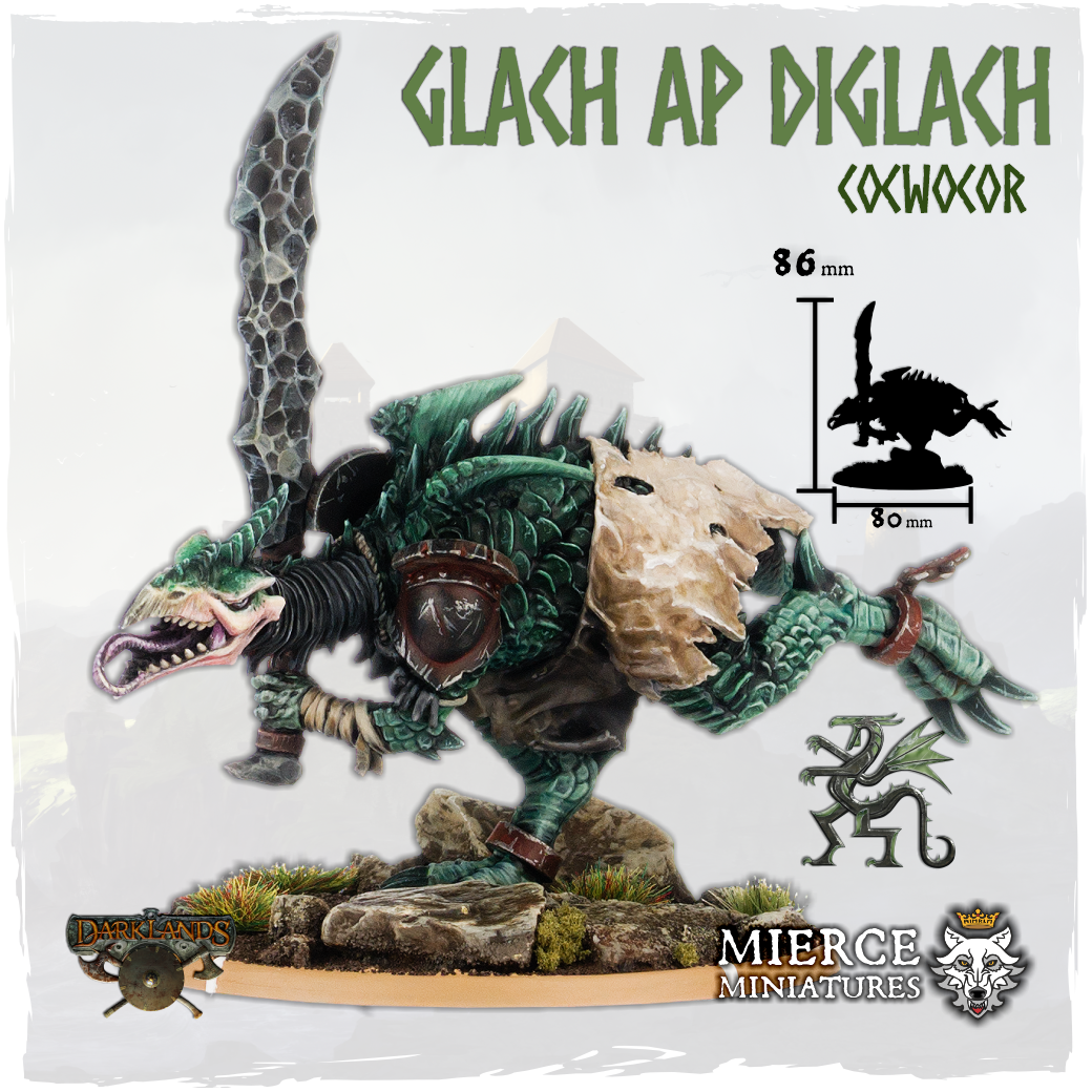 Glach ap Diglach, Cocwocor Warrior