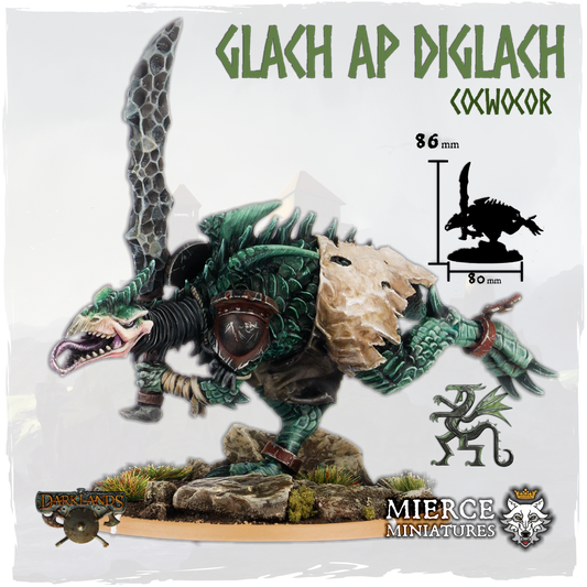 Glach ap Diglach, Cocwocor Warrior