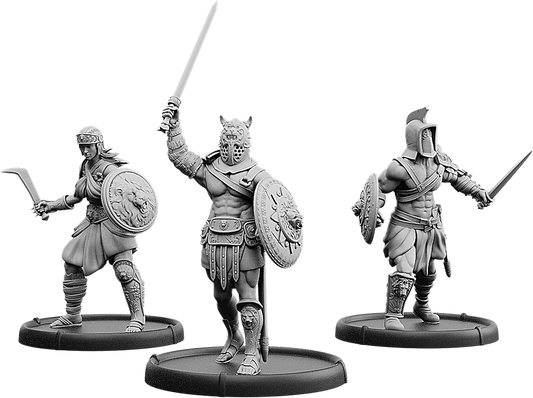 Lud I Crixus, Gladiator Ludus