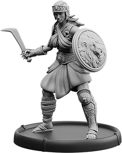 Achillia, Gladiatrix