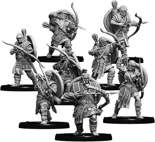 Aux Sag V Brictius, Auxilia Sagittarius Contubernium (8x warriors w cmd)