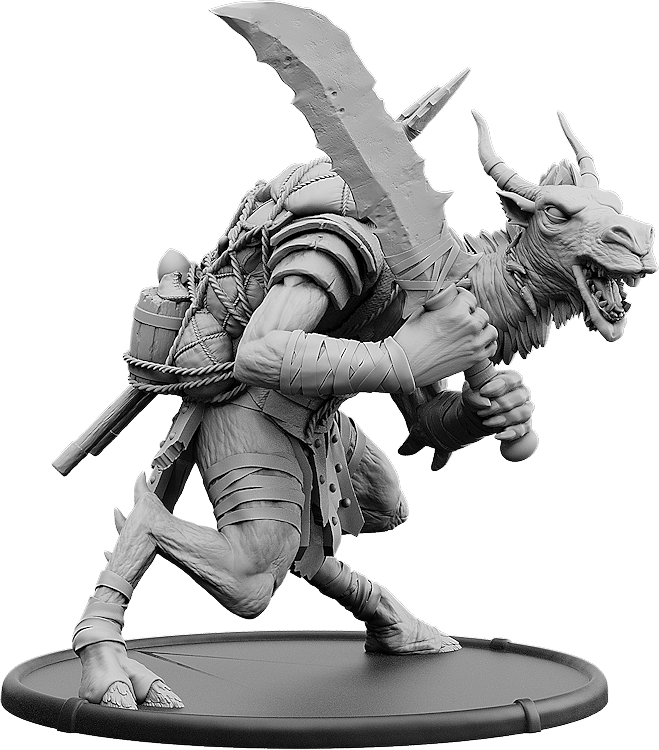 Sadam, Great Cleaver Dromedon Warrior