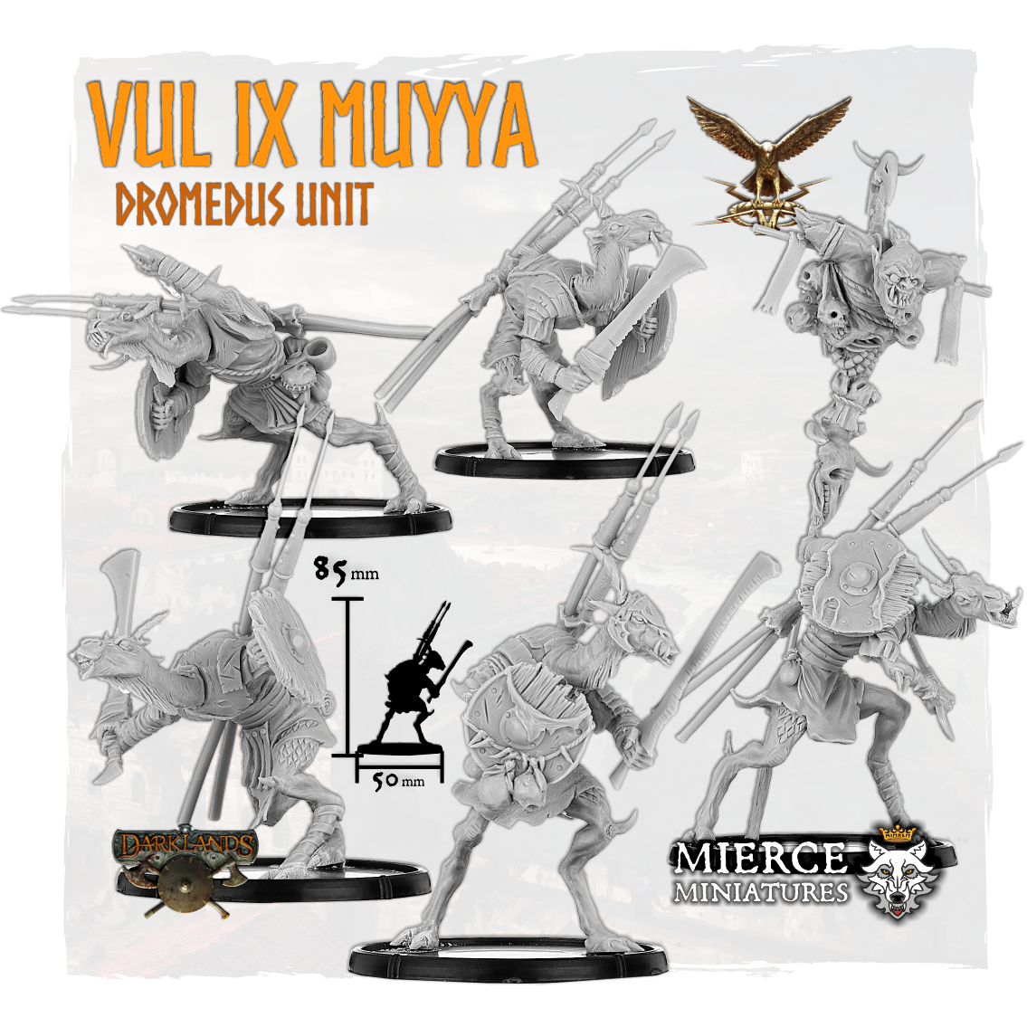 Vul IX Muyya, Dromedus Vulgus (5x warriors w cmd)