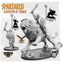 Spartakus, Gladiator of Thrace on Foot and on Leonis