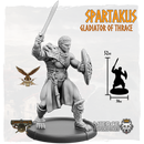 Spartakus, Gladiator of Thrace on Foot