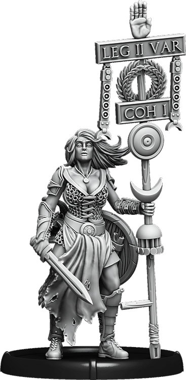 Agathae, Signifer on Foot