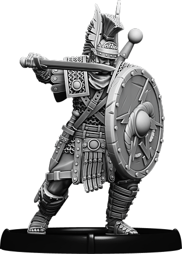 Gaius Galerius, Auxiliarius Option on Foot