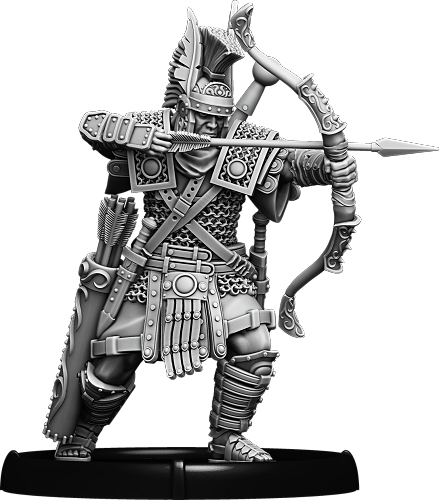 Gaius Galerius, Auxilia Sagittarius Option on Foot