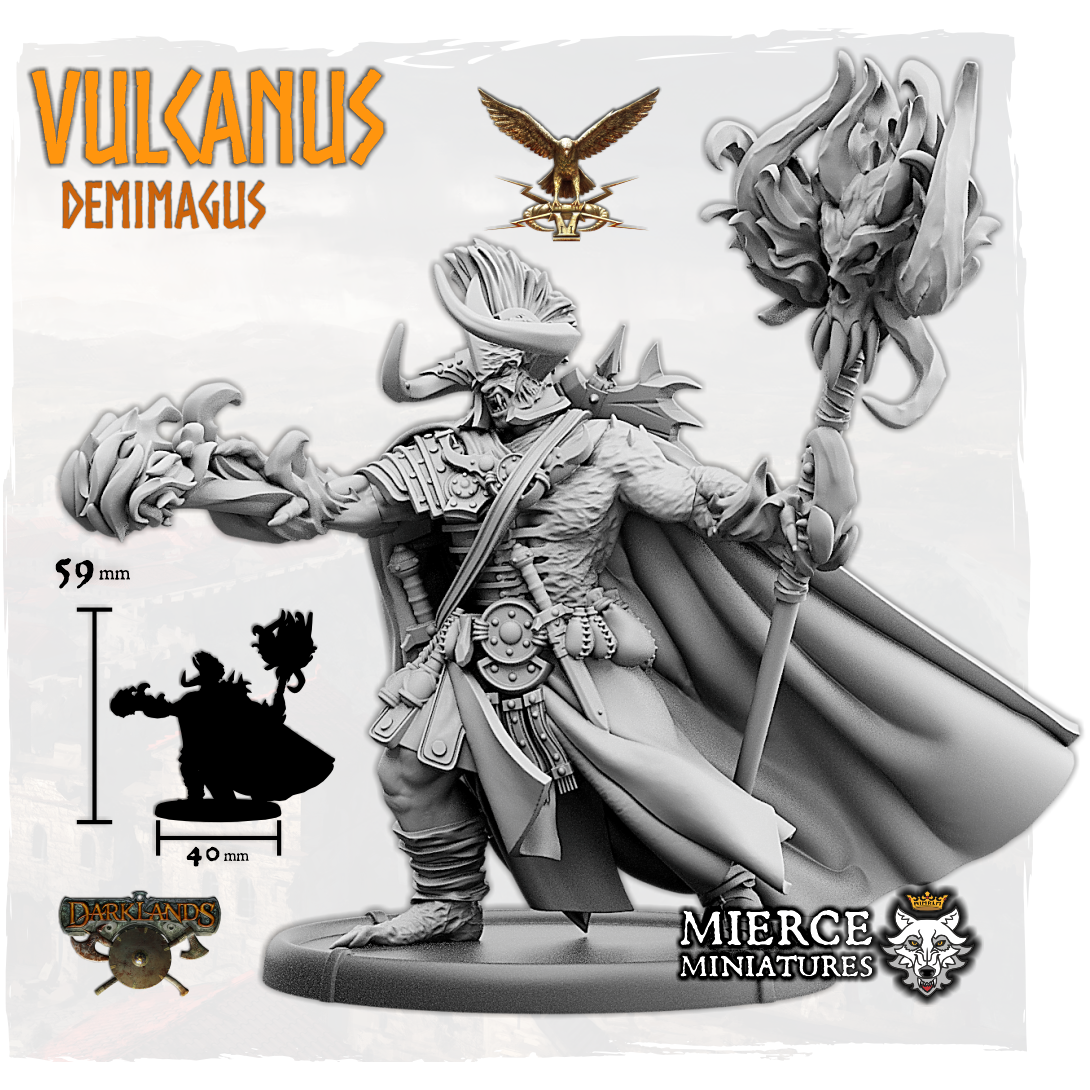 Vulcanus, Demimagus