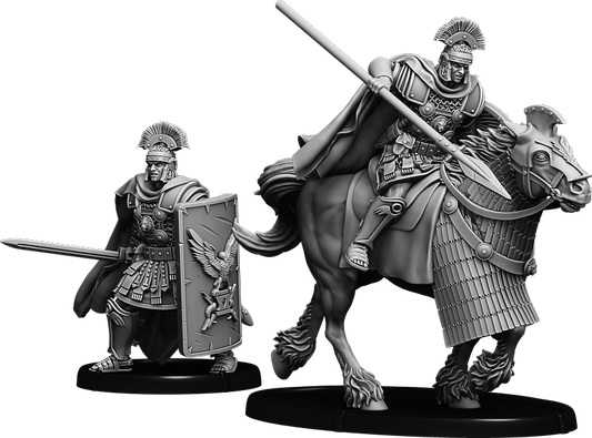 Equitus Durio, Centurion on Foot and on Horse