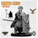 Equitus Durio, Centurion on Foot