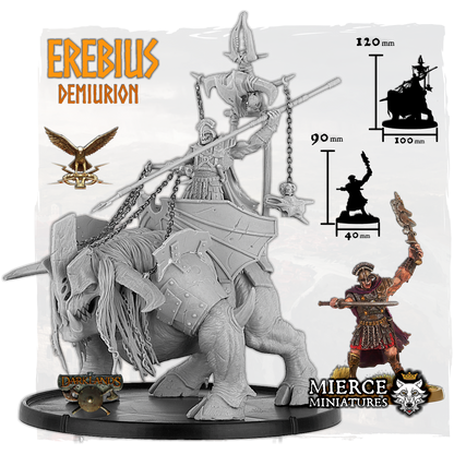 Erebius, Demiurion on Foot and on Behema