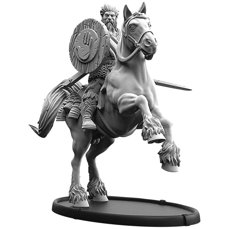 Gonall, Claidem Fiannagh Marcragh Warrior