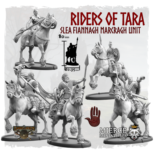 Riders of Tara, Slea Fiannagh Marcragh Unit (5x warriors w cmd)