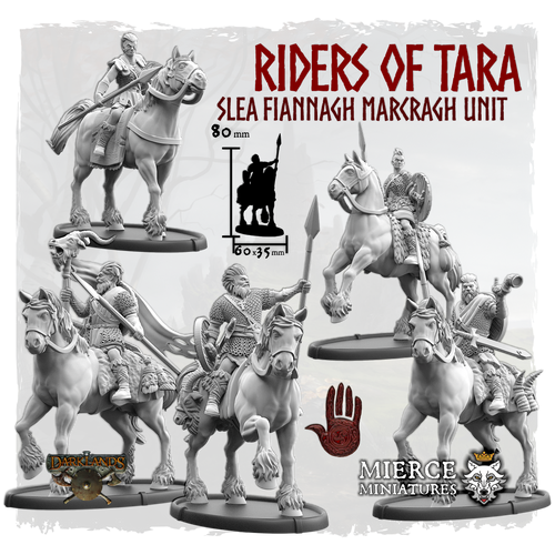 Riders of Tara, Slea Fiannagh Marcragh Unit (5x warriors w cmd)