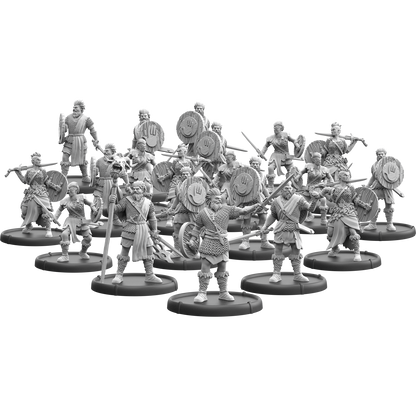 Warriors of Tara, Claidem Fiannagh Unit (20x warriors w cmd)