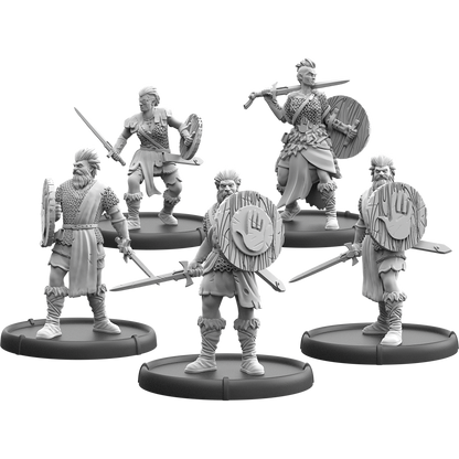 Warriors of Tara, Claidem Fiannagh Unit (5x warriors)
