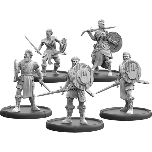 Warriors of Tara, Claidem Fiannagh Unit (5x warriors)