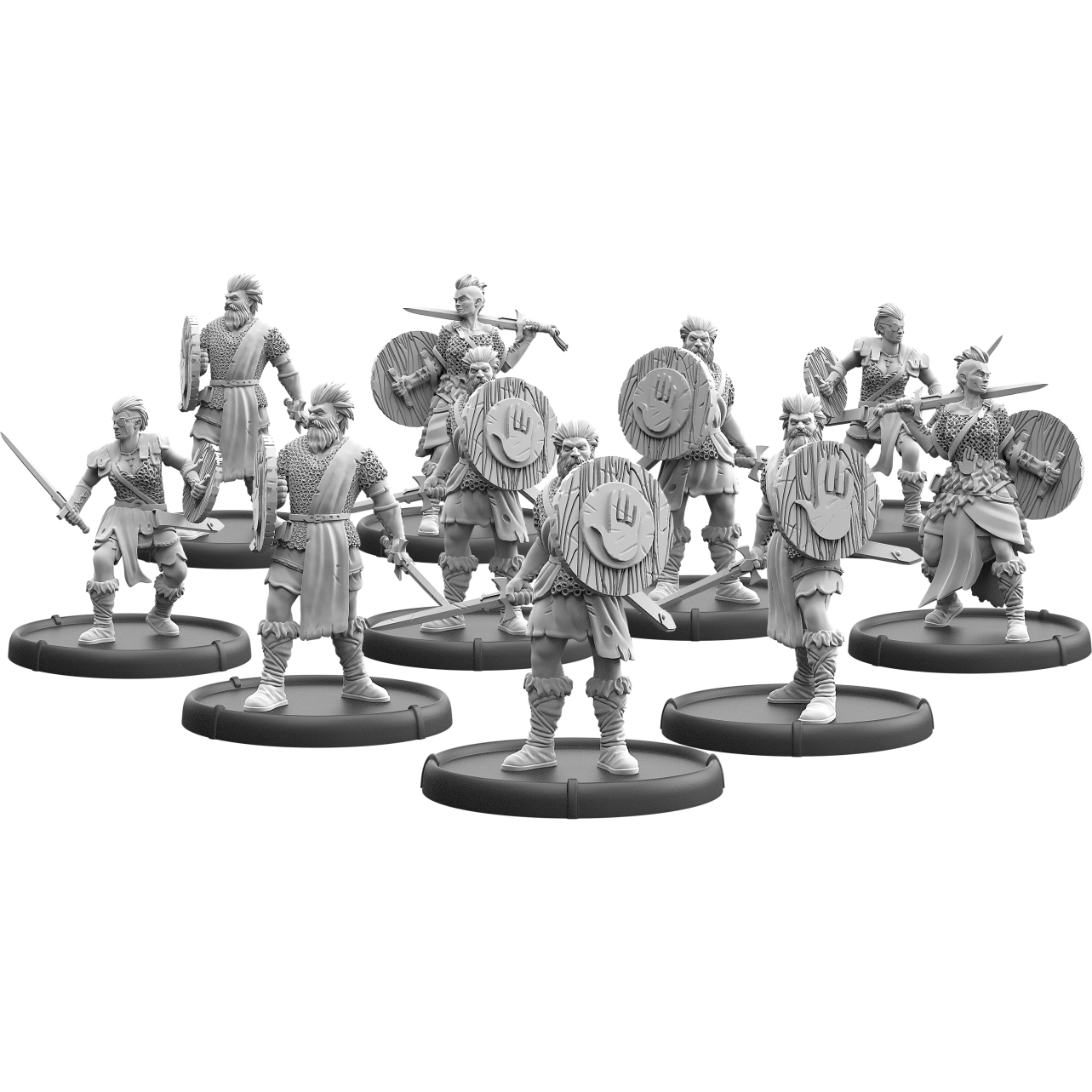 Warriors of Tara, Claidem Fiannagh Unit (10x warriors)