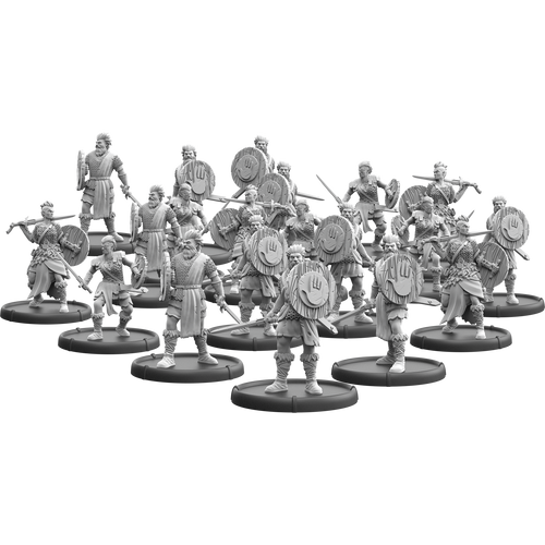 Warriors of Tara, Claidem Fiannagh Unit (20x warriors)