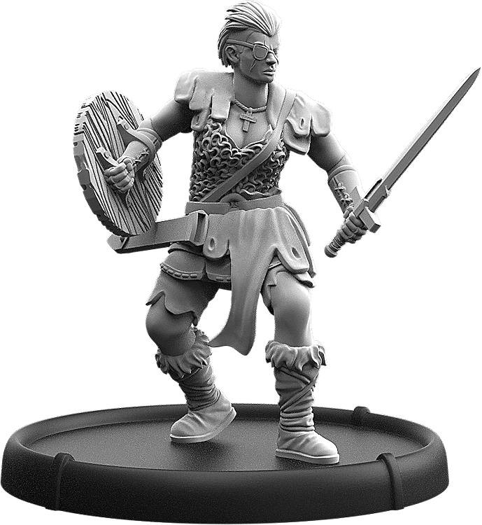 Dáire, Claidem Fiannagh Warrior
