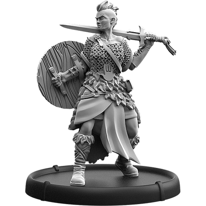 Flannar, Claidem Fiannagh Warrior