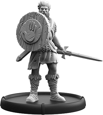 Gonall, Claidem Fiannagh Warrior