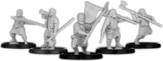 Men of Clochar, Tuanagh Unit (5x warriors w cmd)