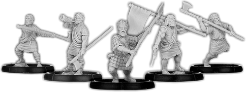 Men of Clochar, Tuanagh Unit (5x warriors w cmd)