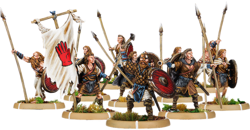 Men of Dún Geanainn, Sleanagh Unit (10x warriors w cmd)