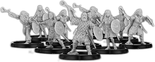 Men of Ármhach, Maiobhanagh Unit (20x warriors w cmd)
