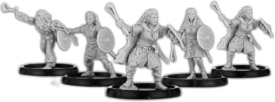 Men of Ármhach, Maiobhanagh Unit (5x warriors)