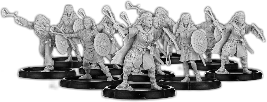 Men of Ármhach, Maiobhanagh Unit (20x warriors)