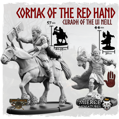 Cormac of the Red Hand, Curadh of the Uí Néill on Foot and on Horse