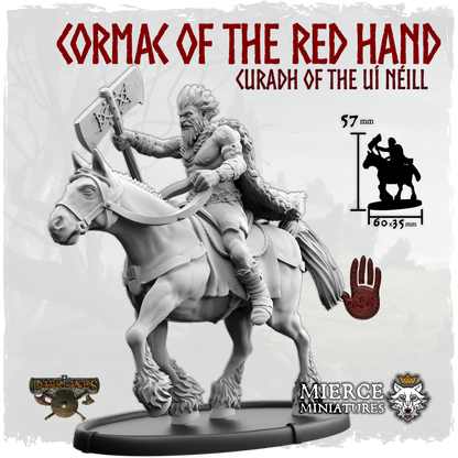 Cormac of the Red Hand, Curadh of the Uí Néill on Horse