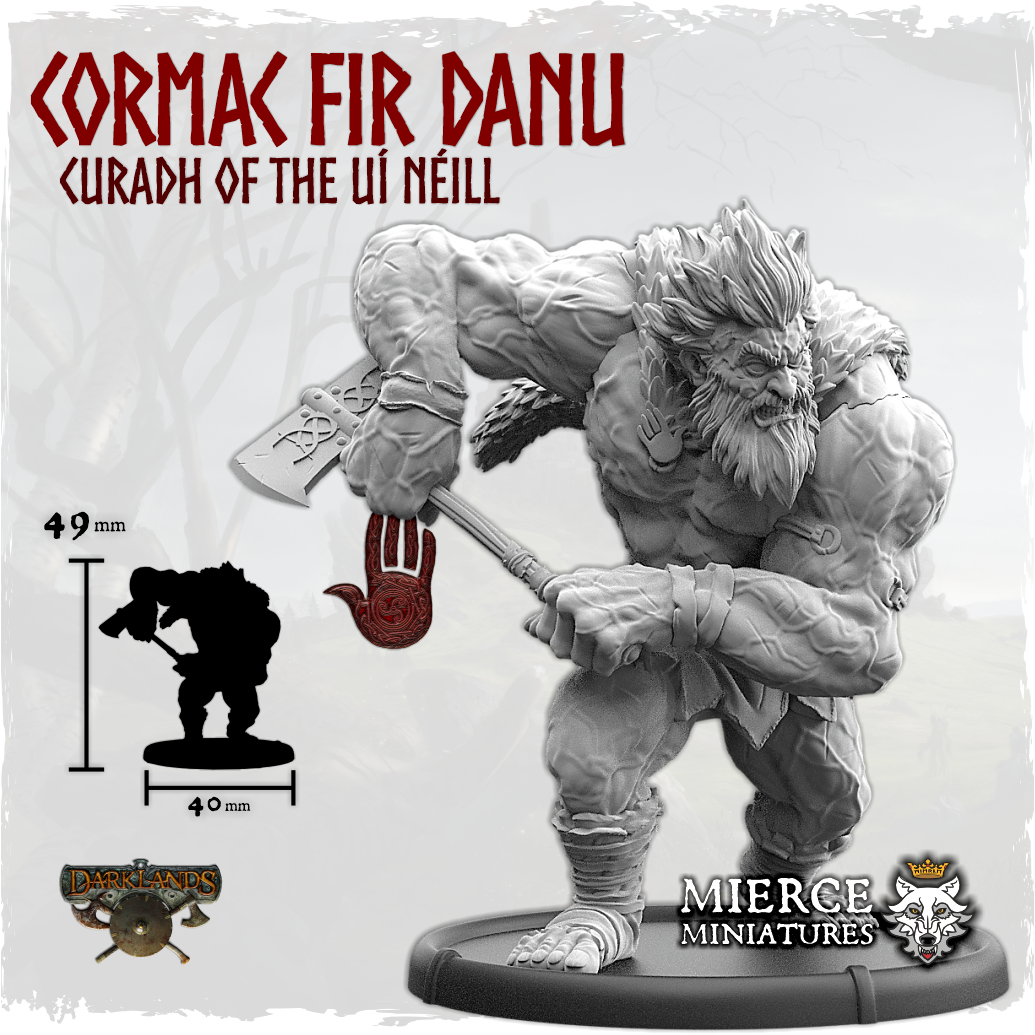 Cormac Fir Danu, Curadh of the Uí Néill on Foot