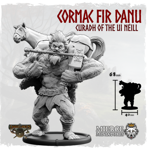 Cormac Fir Danu, Curadh of the Uí Néill Carrying his Horse