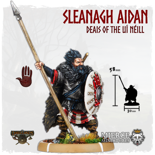 Sleanagh Aidan, Deais of the Uí Néill on Foot