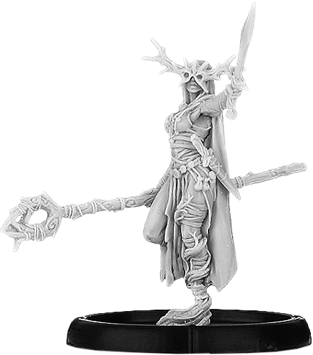 Masked Nuala, Druí of Danu on Foot