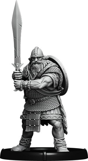 Greatsword Rudraige the Fat, Rí Túath of the Uí Néill on Foot
