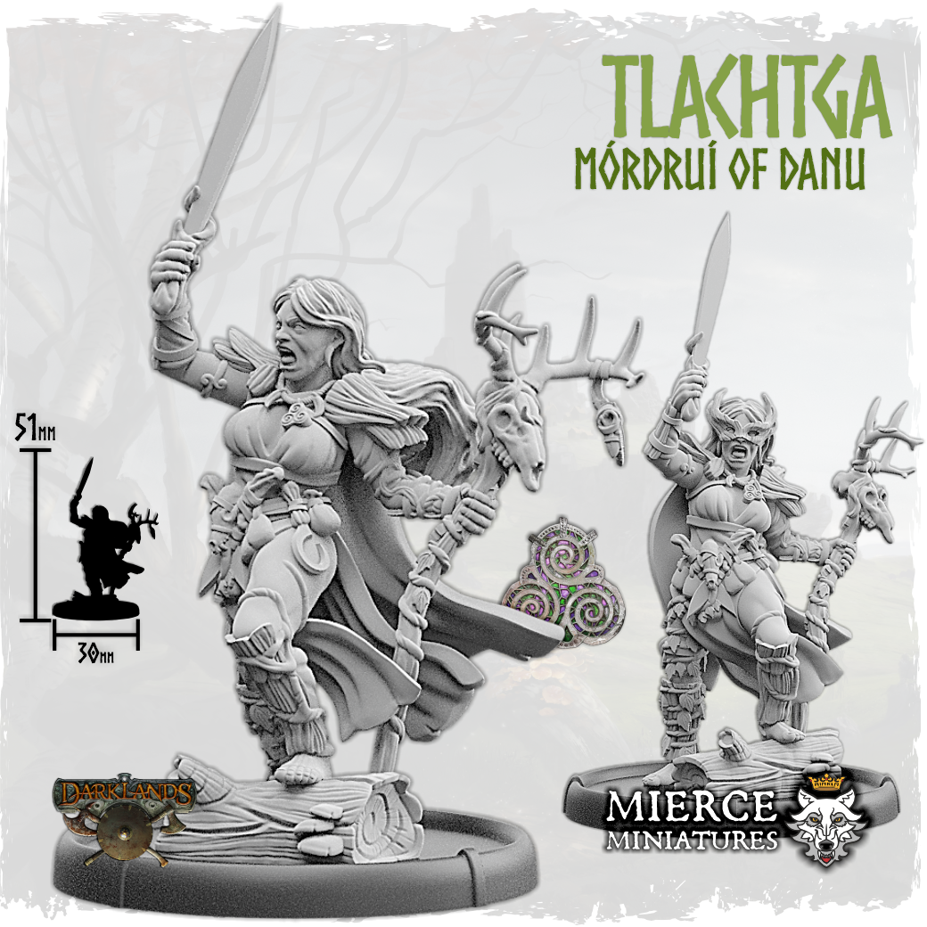 Tlachtga, Mórdruí of Danu on Foot