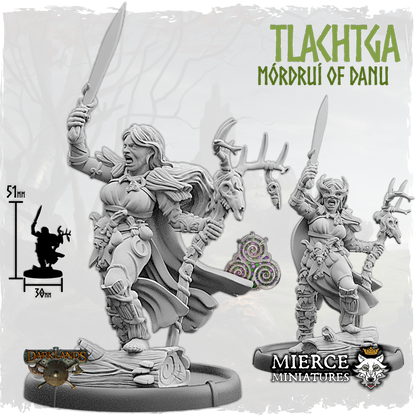 Tlachtga, Mórdruí of Danu on Foot