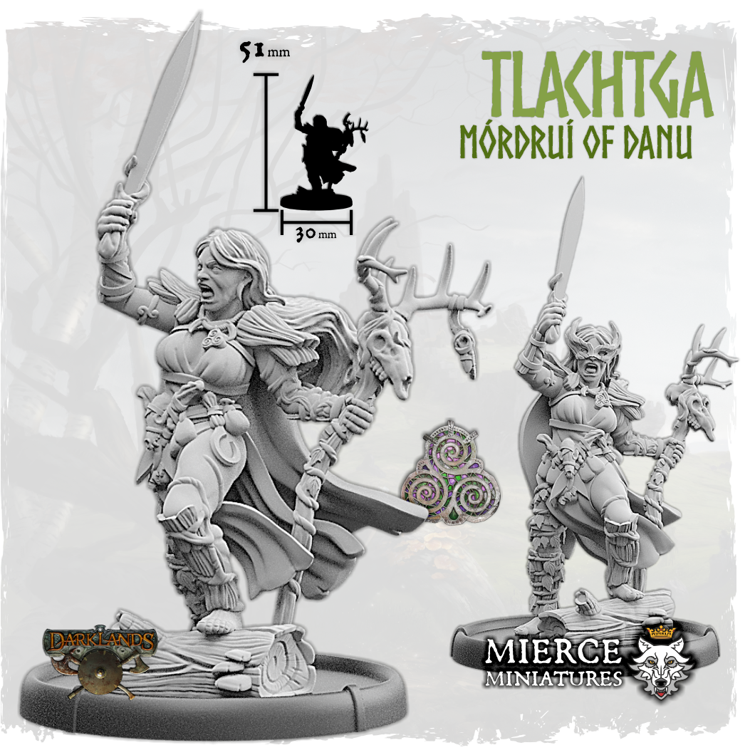 Tlachtga, Mórdruí of Danu on Foot