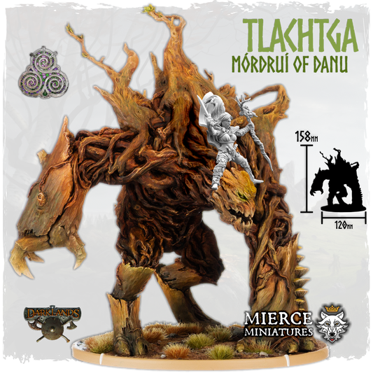 Tlachtga, Mórdruí of Danu on Root Beast
