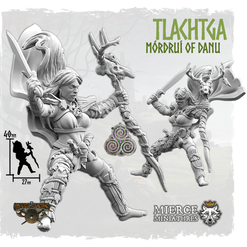 Tlachtga, Mórdruí of Danu on Root Beast Rider