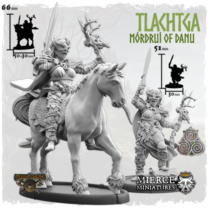 Tlachtga, Mórdruí of Danu on Foot and on Pony