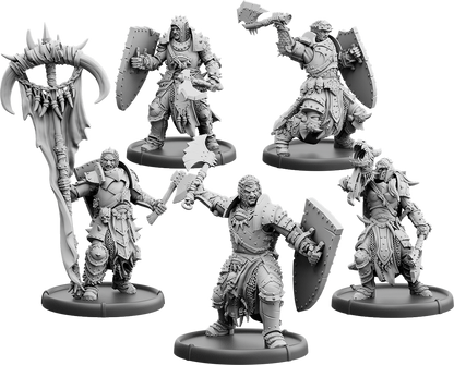 The Eye Ascendant, Shieldwall Warrior of Baalor Unit (5x warriors w cmd)